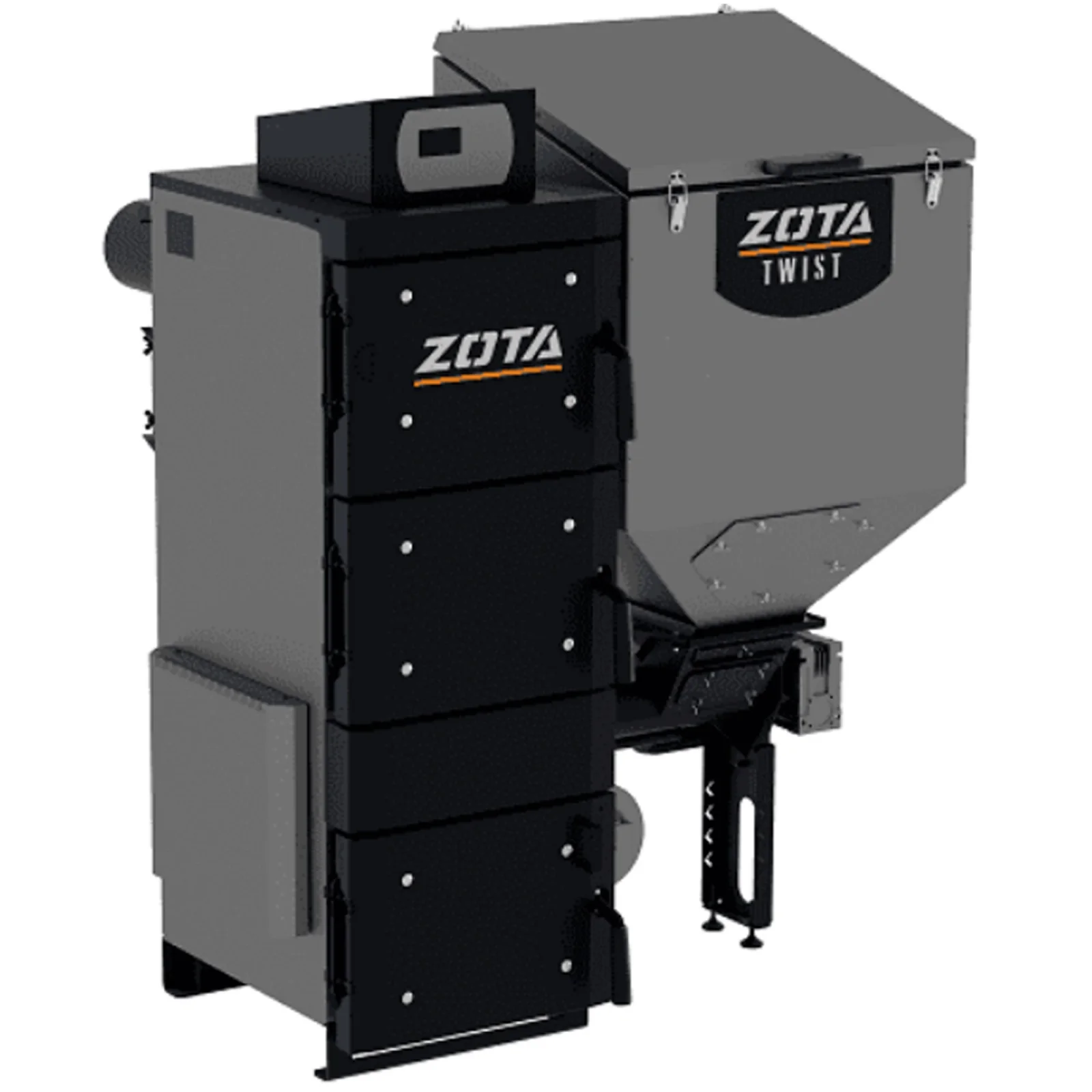 Котёл ZOTA Twist 15кВт с автоматической подачей топлива — фото